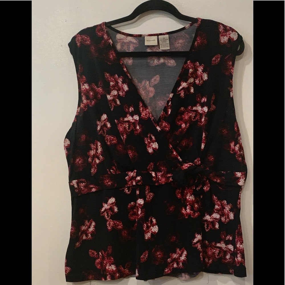 Merona plus size sleeveless top - 1X